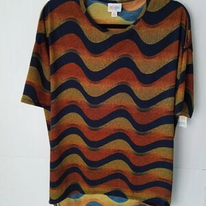 NWT Lularoe women's oversized tunic Sz. XS polyester